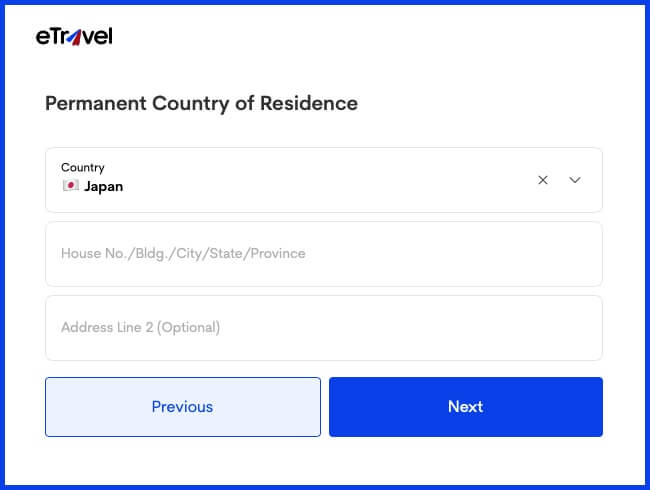 Permanent Country of Residence