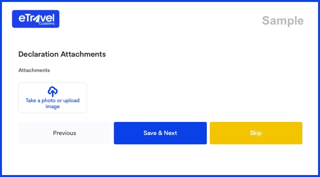 Declaration Attachments