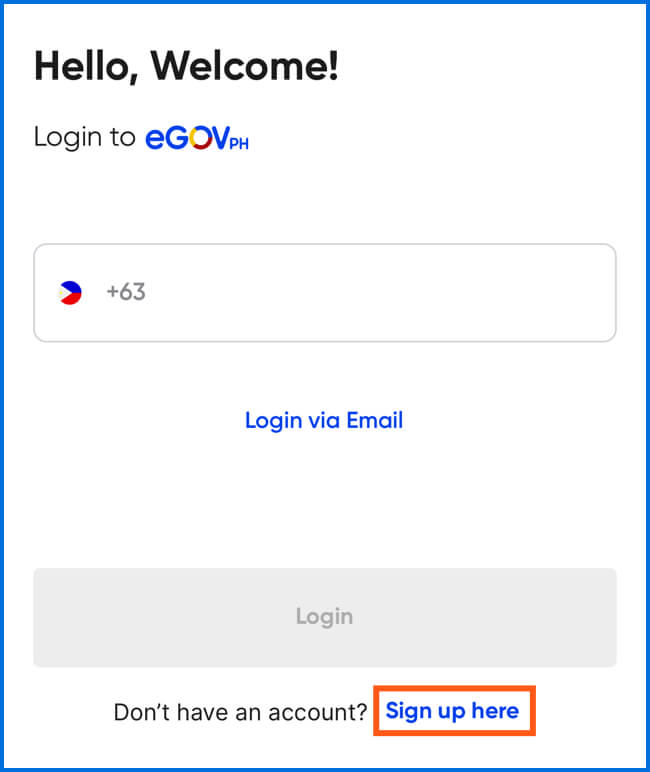 eGovPH（アプリ）の登録方法 - eTravel 申請 | セブ島留学センター