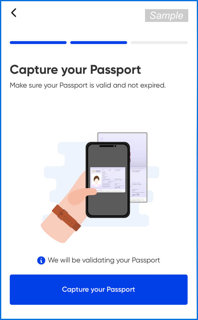 Caputure your Passport