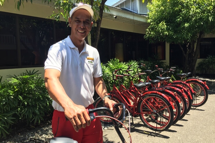 プランテーションベイの自転車